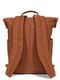 Рюкзак для ноутбука коричневий 28х40х12см/12.5л/0.45кг/Airtex 755, фото 3