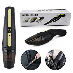 Автомобільний акумуляторний пилосос Car Vacuum Cleaner HY05 |120W, 300ml| Чорний 32747