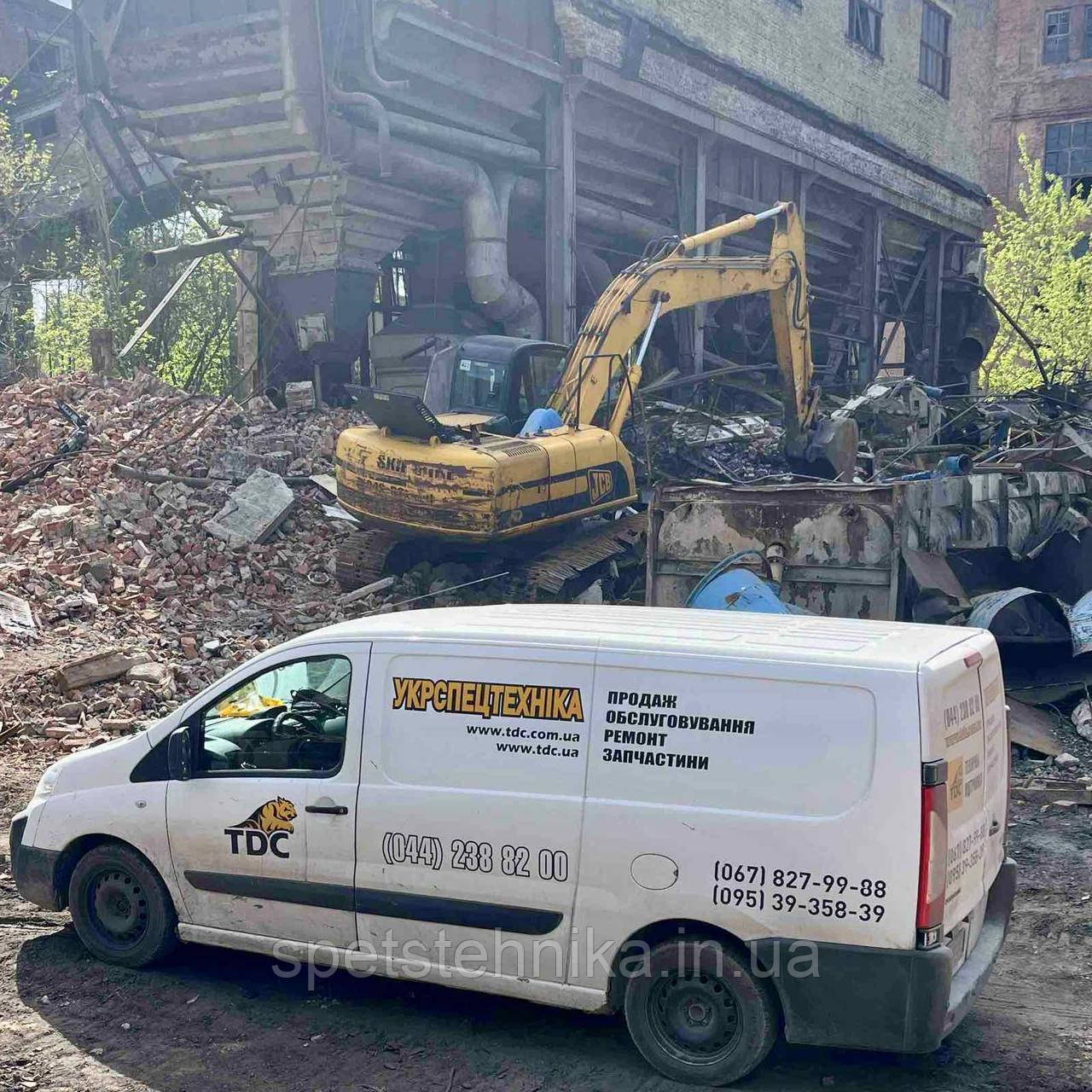 Діагностика електросистеми JCB JS220
