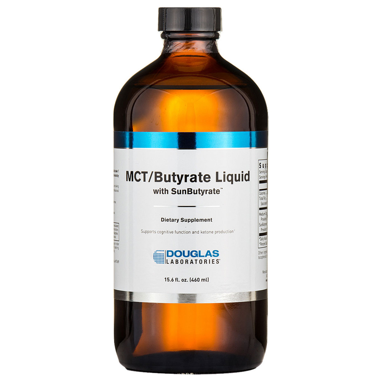 MCT/Бутират-тригліцерид, MCT/Butyrate with SunButyrate™, Douglas Laboratories, рідина, підтримка когнітивних функцій та вироблення
