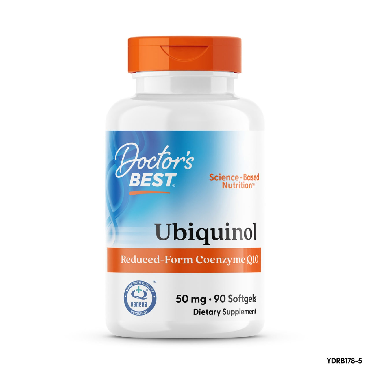 Коензим Q10, Убіхінол, Ubiquinol, Doctor's Best, з Kaneka QH, 50 мг, 90 капсул