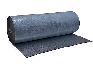 Спінений поліетилен з фольгою+ПЕТ, самоклеючий АЛЮФОМ PET С - 4 мм*100 см*20 м