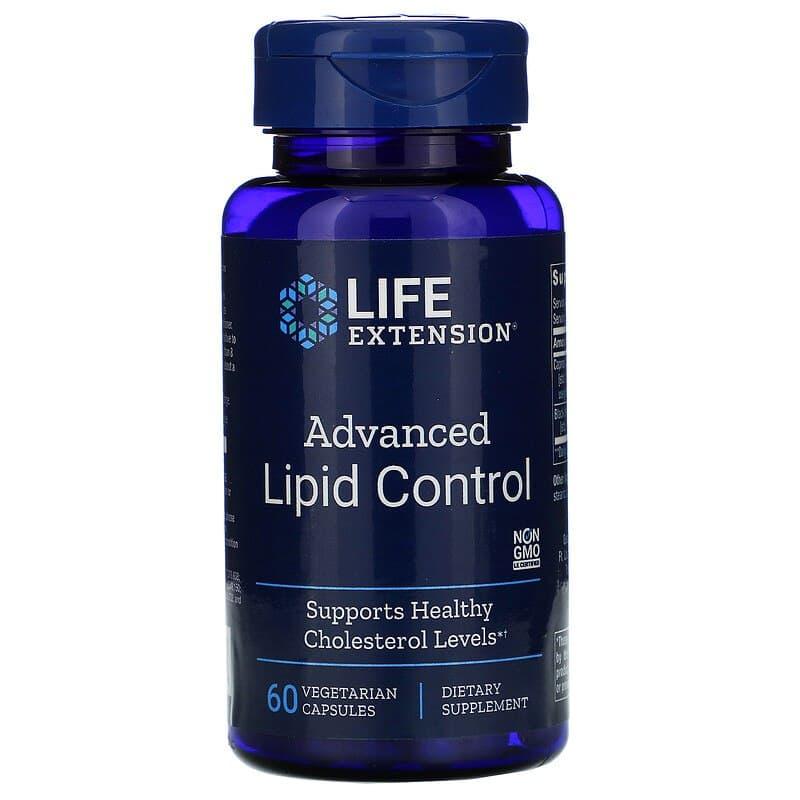 Рівень ліпідів: вдосконалена формула (Lipid Control), Life Extension, 60 капсул