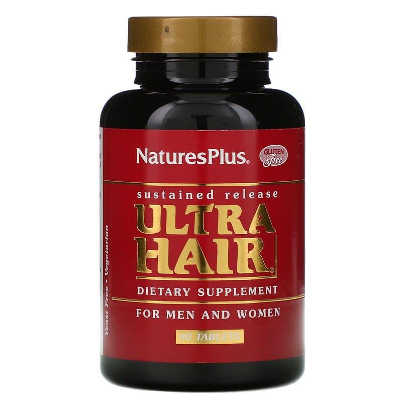 Комплекс для волосся, Ultra Hair, Nature's Plus, 90 таблеток, фото 1