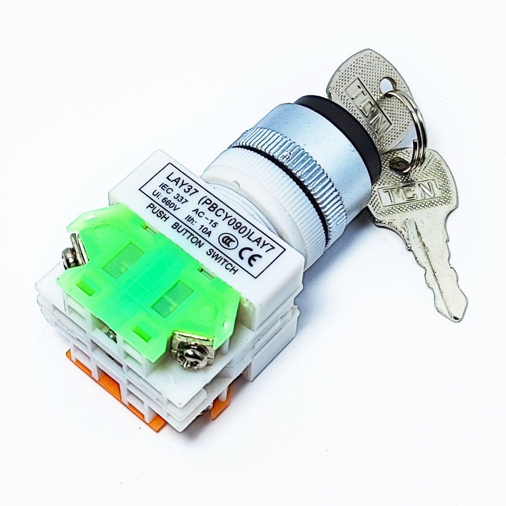 Лінійний перемикач 2 лінії Lay37 (PBCY090) 660 V 10 Ah