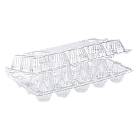 Паковання для курячих яєць 15 комірок (50 шт.)