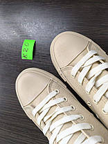 СКИДКА 41 р БІЖОВІ кеди конверси текстиль кросівки унісекс весна літо, фото 5