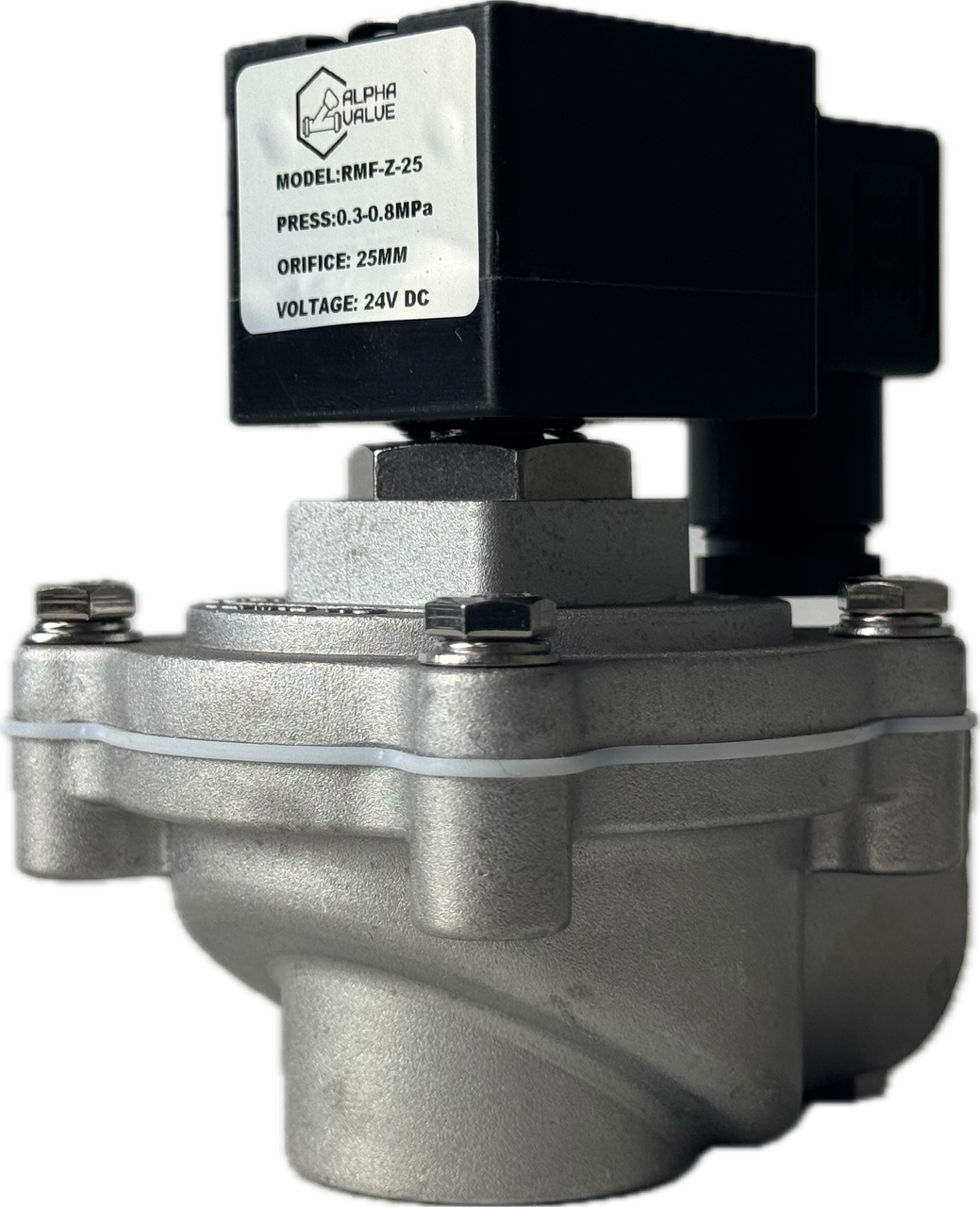 Електромагнітний імпульсний клапан RMF-Z-25 DN25 (1" 220 В, фото 1