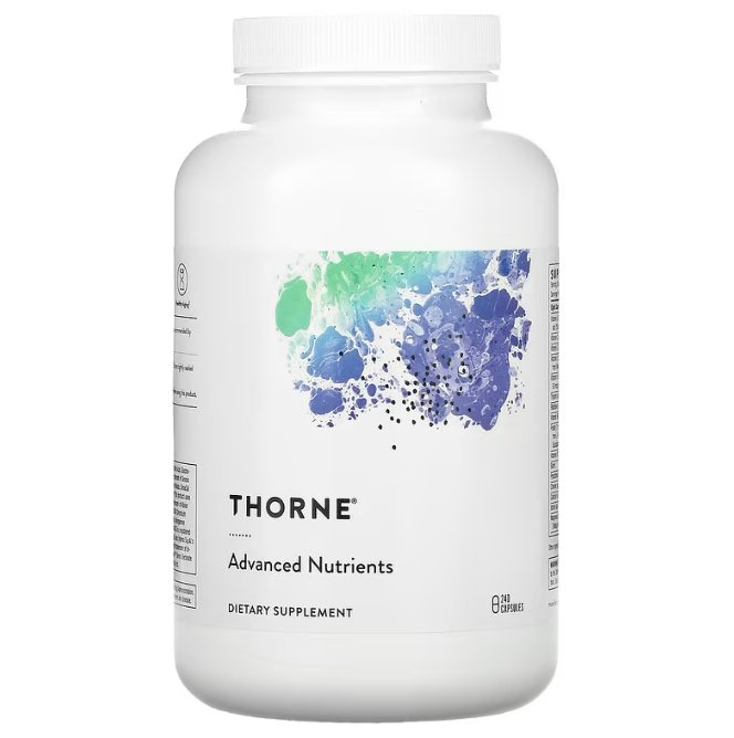 Мультивітаміни екстра, Advanced Nutrients, Thorne, 240 вегетаріанських капсул