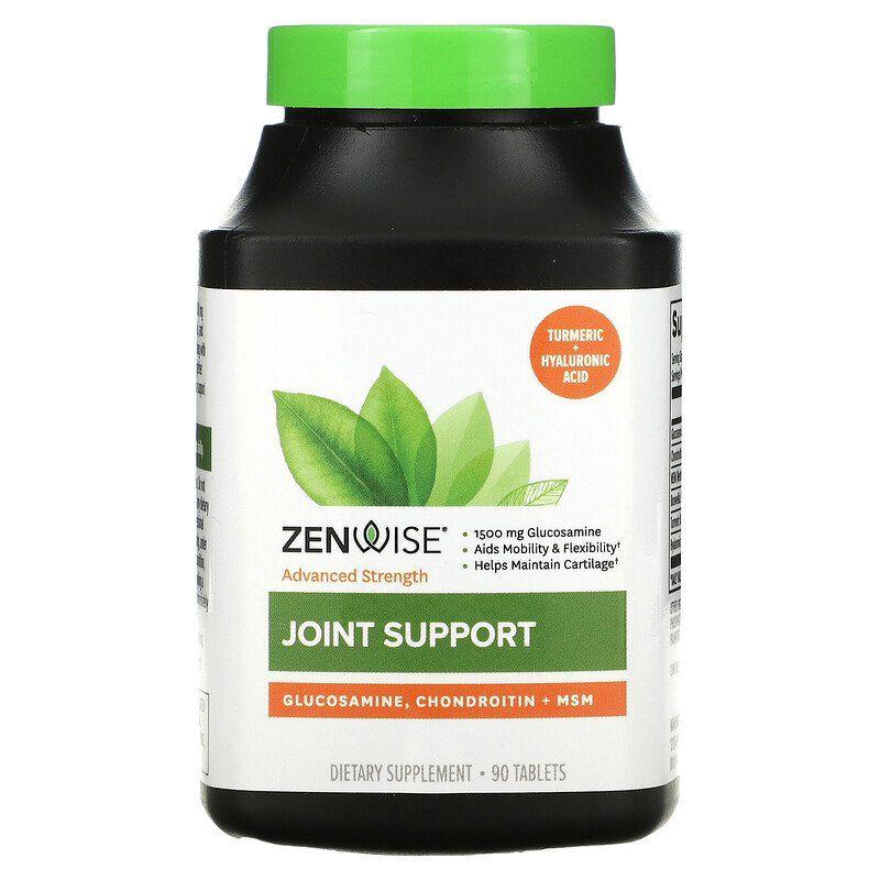 Підтримка суглобів, Joint Support, Zenwise Health, покращена сила, 90 таблеток