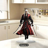 2D акрилова плоска статуя в стилі аніме воїна, 23 см., фото 4