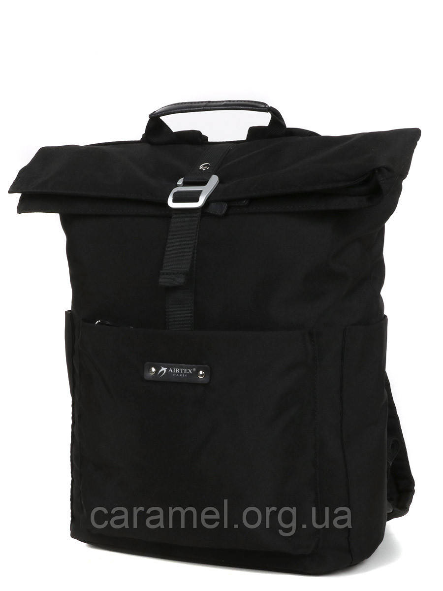 Рюкзак для ноутбука чорний 28х40х12см/12.5л/0.45кг/Airtex 755