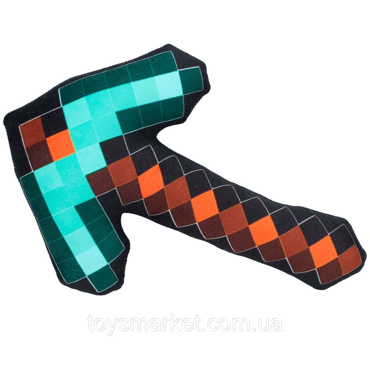 М’яка іграшка Кайло маленьке, Майнкрафт, Minecraft, Кирка 29 см