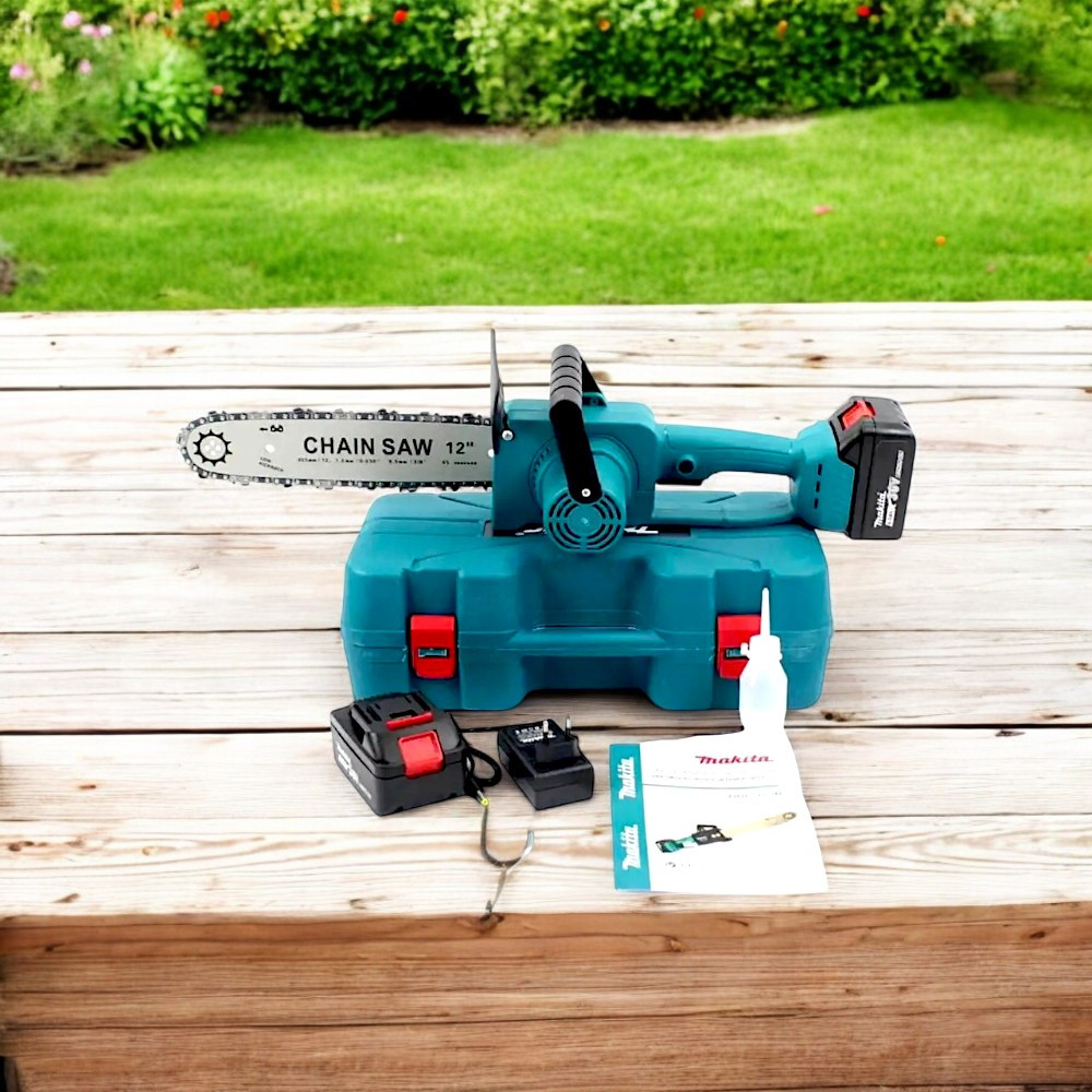Потужна пила Makita DUC125Z Якісна акумуляторна пила 36V 6 Аh Пила Макіта з шиною 30 см