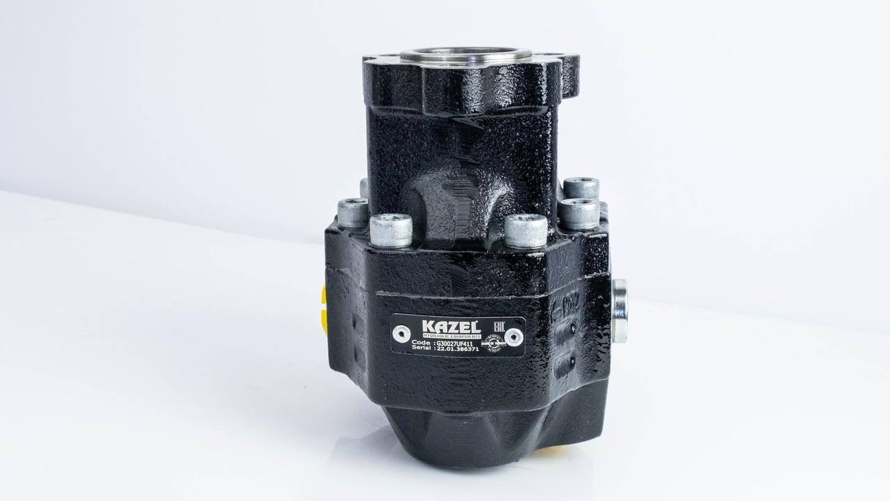 Насос UNI EHASS 27 LEFT (G30027UF411) шестеренний лівий, V 27 см3, Pmax 290 Бар, Rpm 2500 об/хв, Кazel