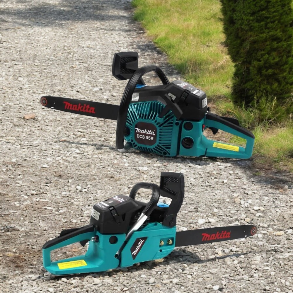 Потужна бензопила Makita DCS 55R Професійна ланцюгова пила Макита 3.6 кВт Бензопила з шиною 45 см