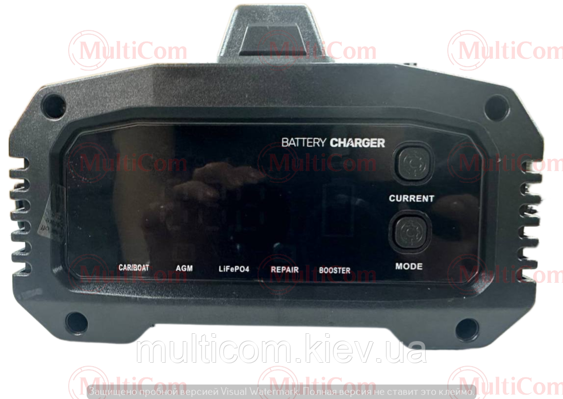 04-06-028. Зарядний пристрій для акумулятора, 12 V, 25 А, FPT-250, 6-400 Ah, Foxsur, фото 1