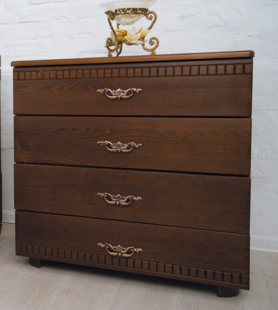 Комод Прованс, темний горіх, фото 1