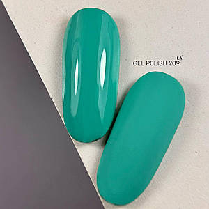 0209 S 8 гр гель-лак gel polish Lady Arms зелений