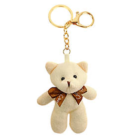 Брелок "Ведмежа" BRLK-105CRE. колір Кремовий