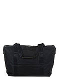 Сумка(ручна поклажа) Франція чорна 40x34x22см/30л/0.65кг/Worldline 581, фото 3