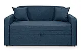 Диван прямий Ельф 130 (стандарт) рогожка джинс, фото 2