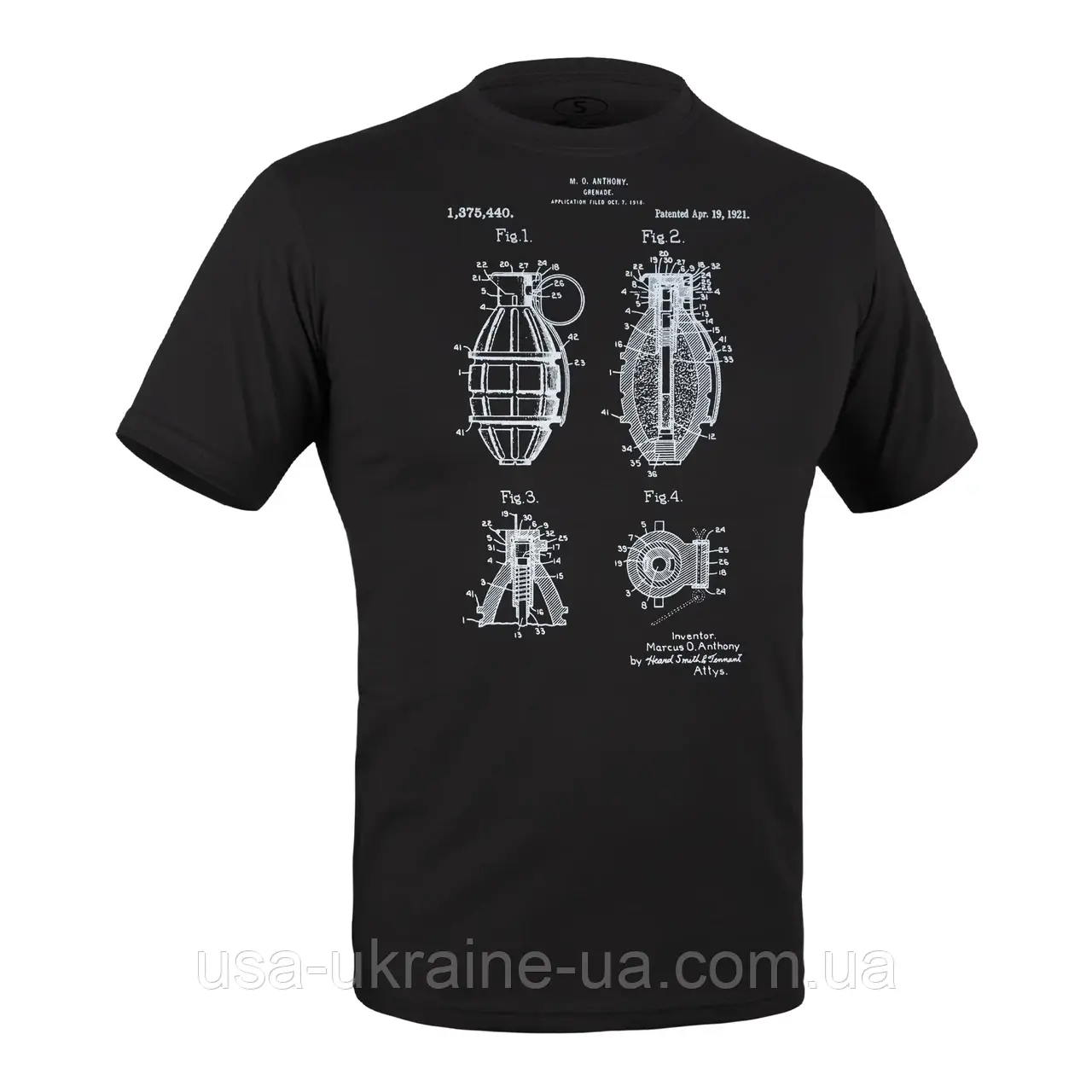 Футболка тактична Grenade Combat Black, фото 1