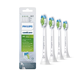 Змінні насадки Philips Sonicare W2 Optimal HX6064/10 White 4 шт. 02779
