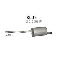 Глушник Dacia Logan Kombi 1.5D POLMOSTROW