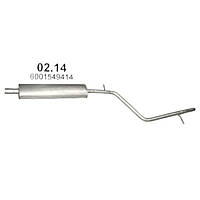 Резонатор Dacia Logan Kombi POLMOSTROW