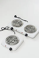 Електроплита спіральна з двома конфорками