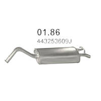 Глушник Audi 100 POLMOSTROW