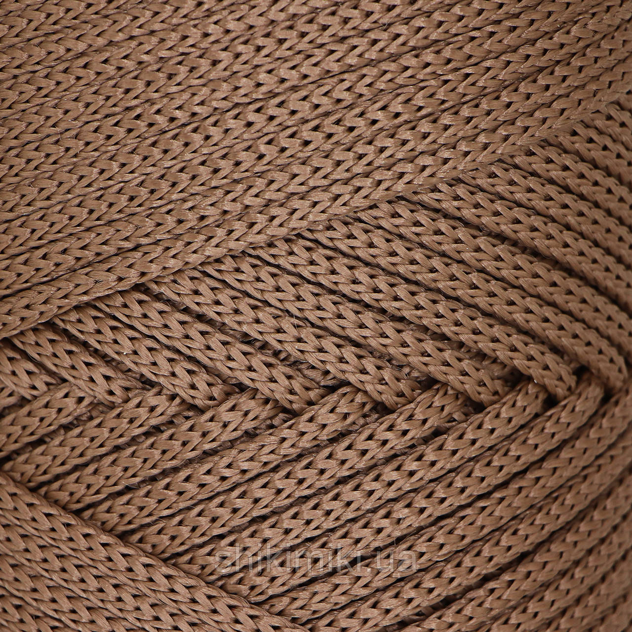 Трикотажний шнур PP Macrame XL, колір Какао, фото 1