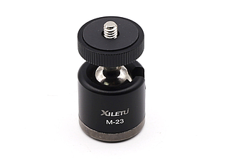 Штативна головка з алюмінієвого сплаву з максимальним навантаженням до 6 кг Xiletu M-23