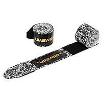 Бинти боксерські бавовна з еластаном LivePRO LP8605 кольору в асортименті