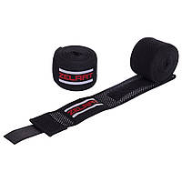 Бинти боксерські бавовна з еластаном із сіткою ZELART BO-2894 3 м кольору в асортименті