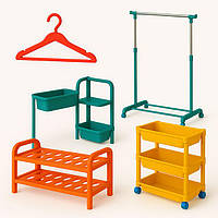 Полиці і вішалки