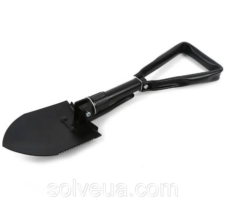 Саперна лопата складана 3 в 1 Solve Чорна 58 см KT6008311 solve