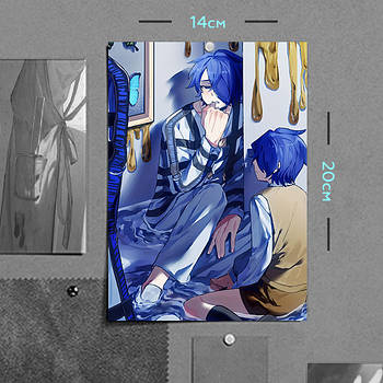 "Сакура Харука (Мілграм / MILGRAM)" плакат (постер) розміром А5 (14х20см)