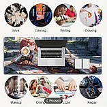 Великий килимок для миші з дизайном аніме дівчини в обладунках, розмір 60/30, фото 2