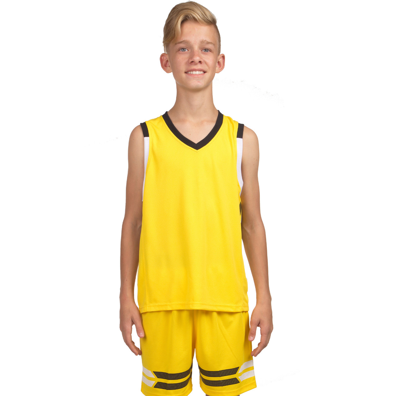 Форма баскетбольна дитяча майка та шорти LIDONG LD-8019T 4XS-M кольору в асортименті