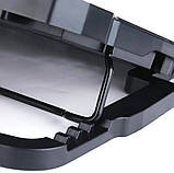 Охолоджувальна підставка для ноутбука XTRIKE ME FN-802 для геймерів ігрова Чорна, фото 6