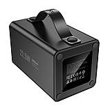 Зовнішній акумулятор HOCO J138 Distant 22.5W+PD20W+DC12V multi-function power bank (60000mAh) Black, фото 6