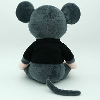 Інтерактивна Мишка-казкарка (29 см) Limo toy - сіра, 8 казок українською мовою FT0033-2, фото 5