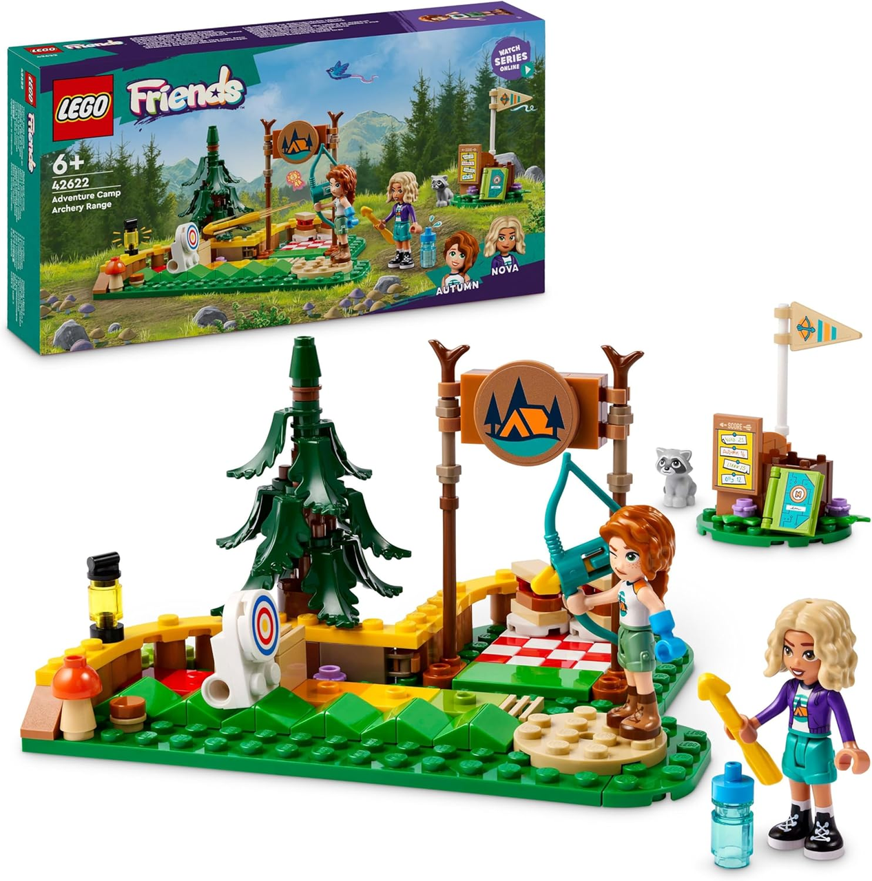 Конструктор Лего Френдс Спортивний табір: тир для стрільби з лука Lego Friends 42622