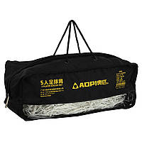 Сітка на ворота футбольні в комплекті з 2 штук AOPI AP-258 7,32x2,44x1,5 м 2 шт. білий