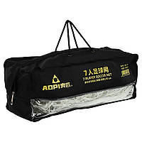 Сітка на ворота футбольні в комплекті з 2 штук AOPI AP-259 7,32x2,44x1,5 м 2 шт. білий