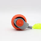 Інтерактивна іграшка для котів з підсвіткою 5см, від USB, Помаранчевий / М'ячик інтерактивний для тварин, фото 6