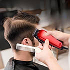 Машинка для стрижки волосся + 4 насадки, від мережі, SK-9903 / Тример для бороди, фото 4