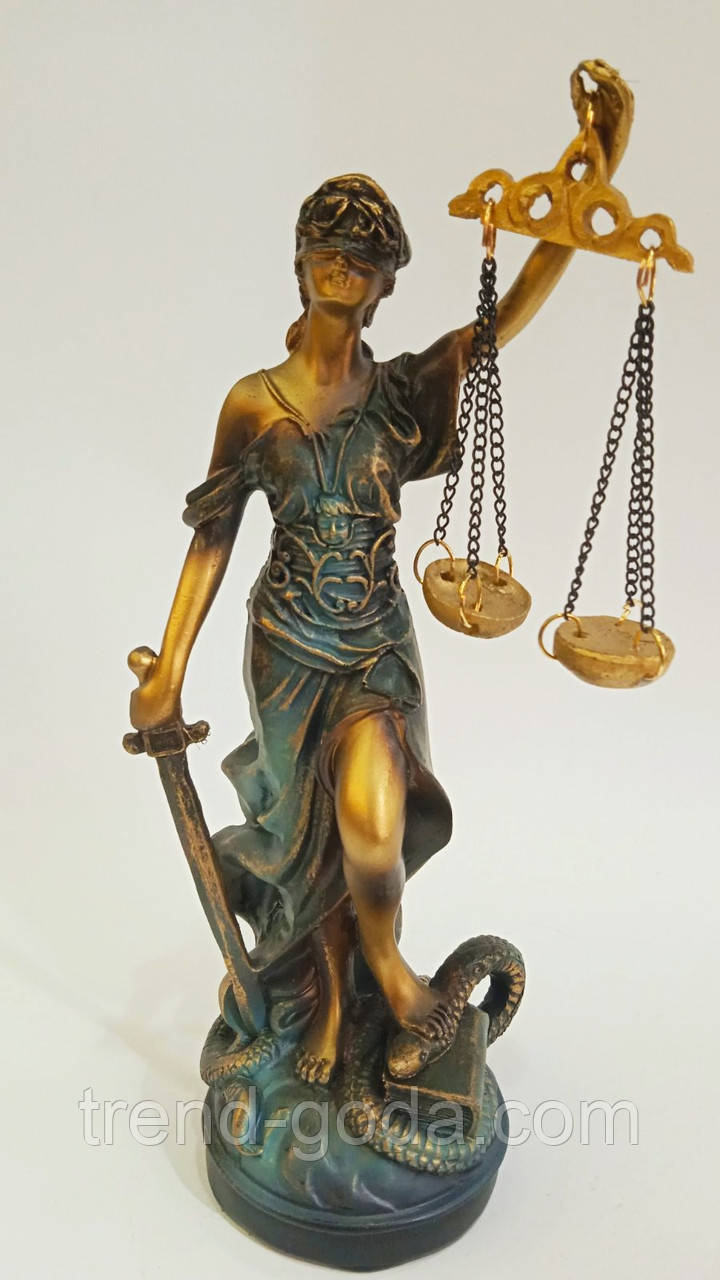 Статуэтка "Фемида Богиня Правосудия " 19см Феміда фігурка богиня правосуддя, фото 1